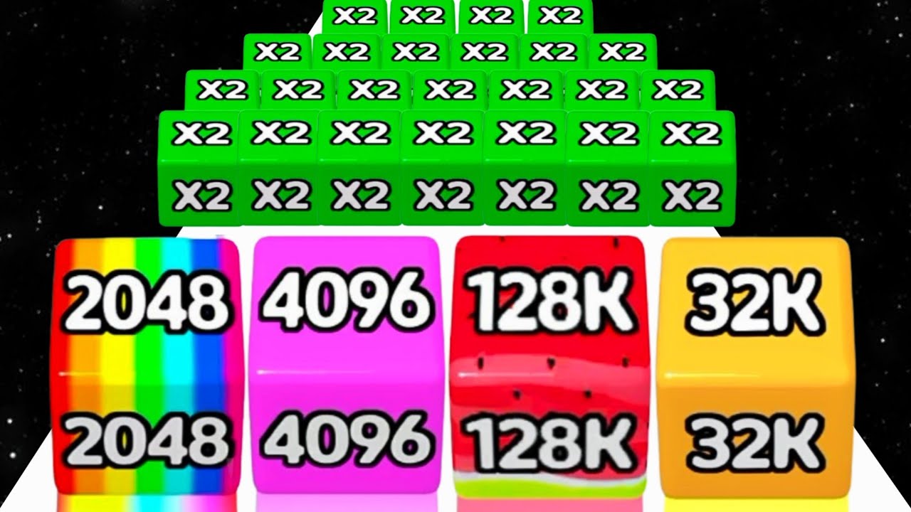 Jelly Runner 3D- Number Game (vs) Crowd Number 3D - Level Up Number (ASMR, Max Level)