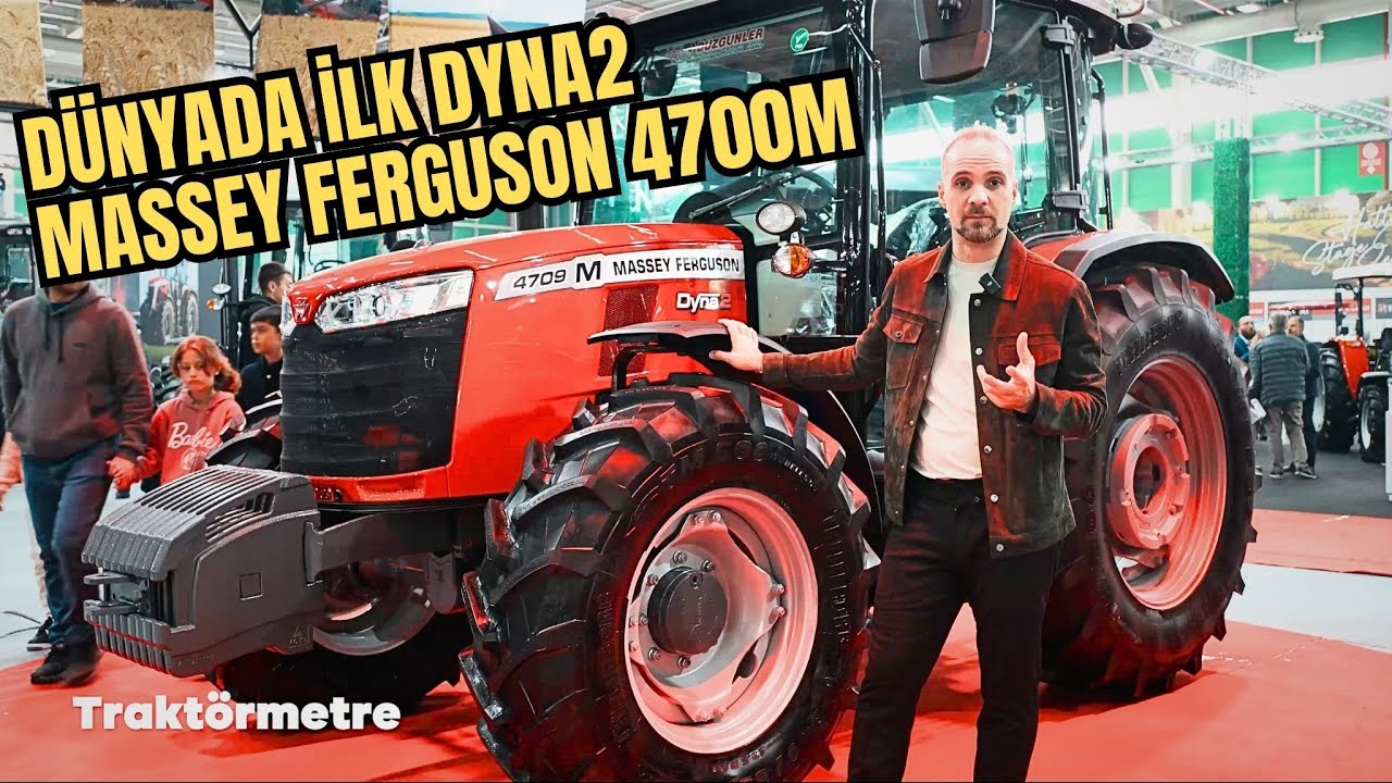 Dünyada İLK DYNA-2 Şanzımanlı Massey Ferguson 4709M Ön İnceleme