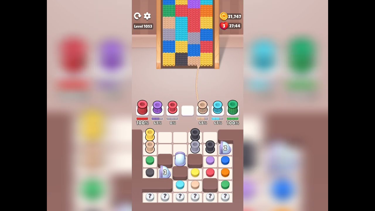 Color Knitzy Level 1053 Walkthrough Solution 