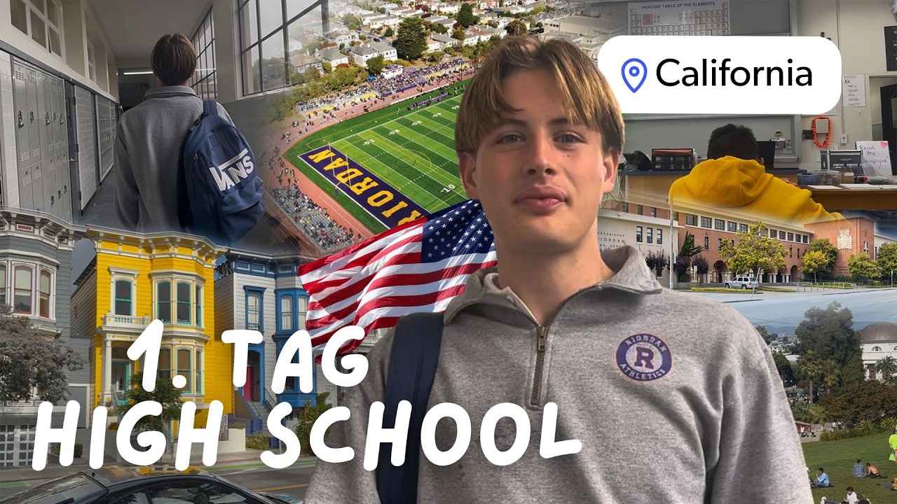 Meine erste Woche an einer amerikanischen High School 🇺🇸 | Bishop Riordan, San Francisco
