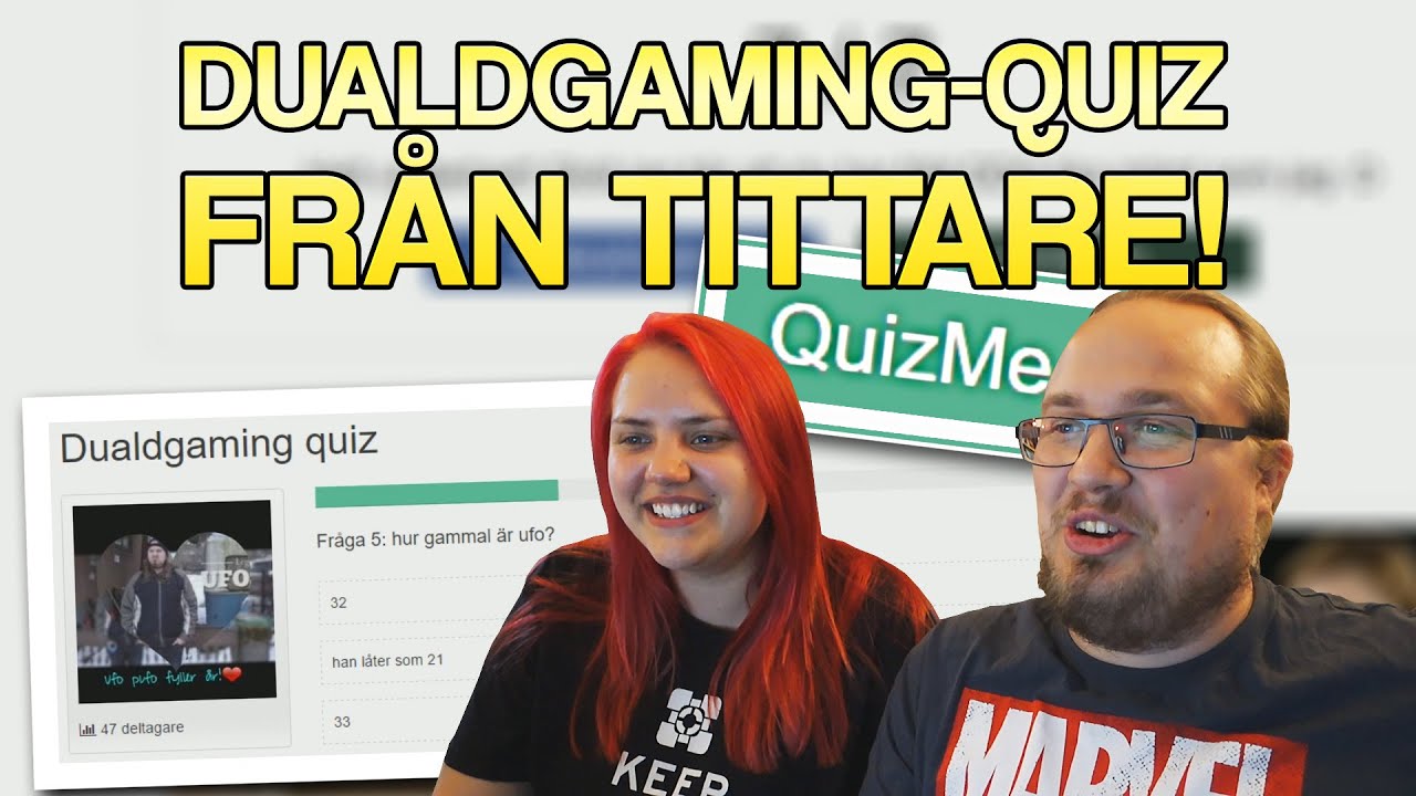 DUALDGAMING-QUIZ FRÅN TITTARE! (Med KimmyPOWER)