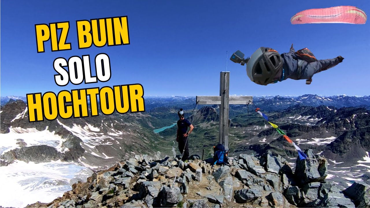 Hike and Fly Piz Buin (3312 m) / Auf den höchsten Berg in Vorarlberg