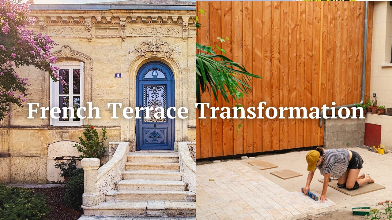 Transforming our French garden with a traditional stonework terrace | Renovating in France #13