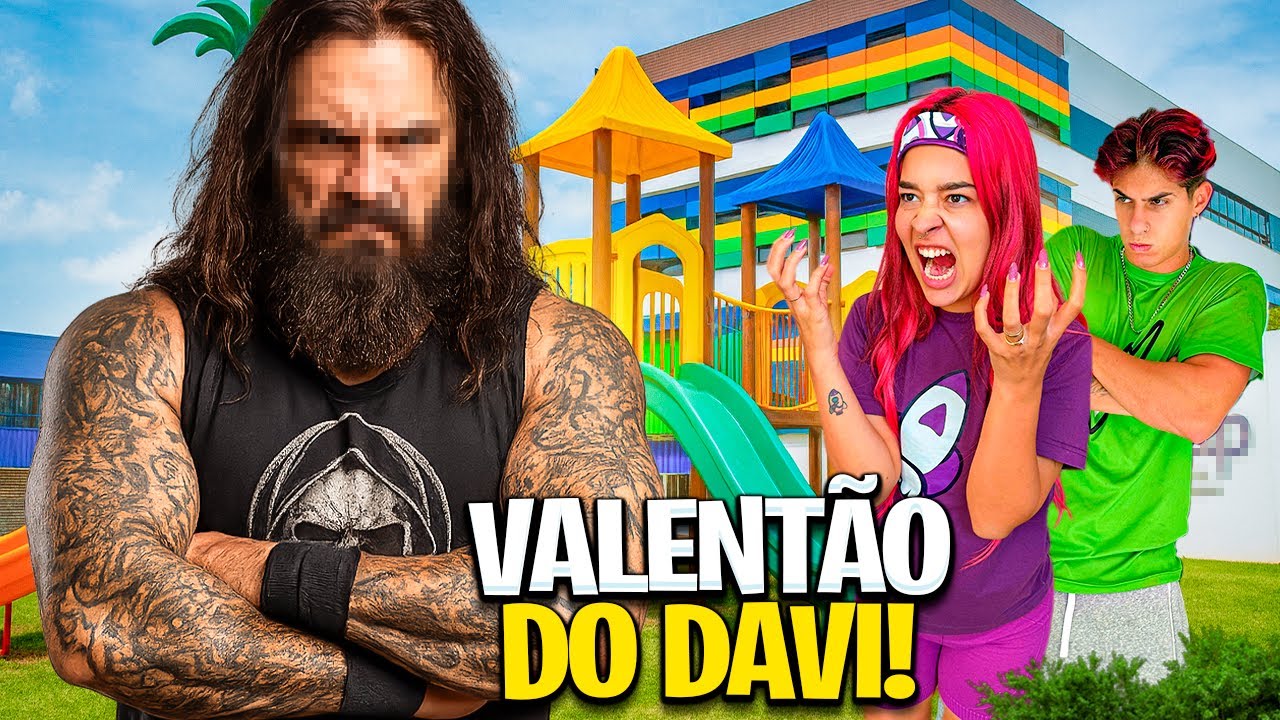 NÓS VINGAMOS DE UM VALENTÃO  *ficou com medo