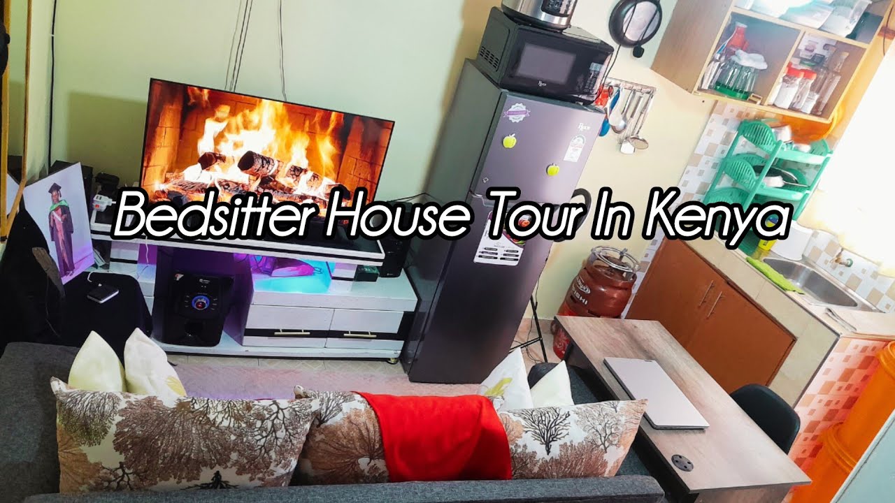 MY BEDSITTER HOUSE TOUR 🌷🧘‍♀️🌃//MINIMALISTIC STUDIO APARTMENT IN KENYA [2025]