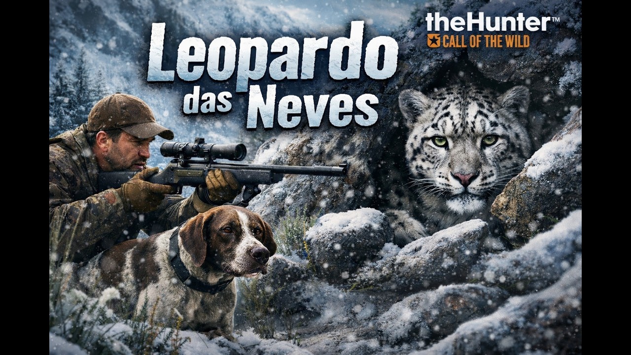 CAÇANDO O LEOPARDO DAS NEVES The Hunter: Call of the Wild