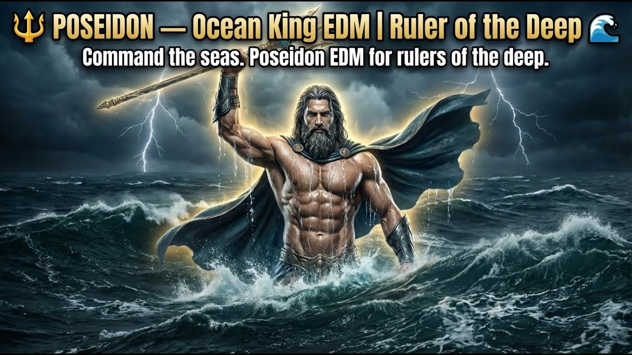 🔱 POSEIDON — Ocean King EDM | Ruler of the Deep 🌊