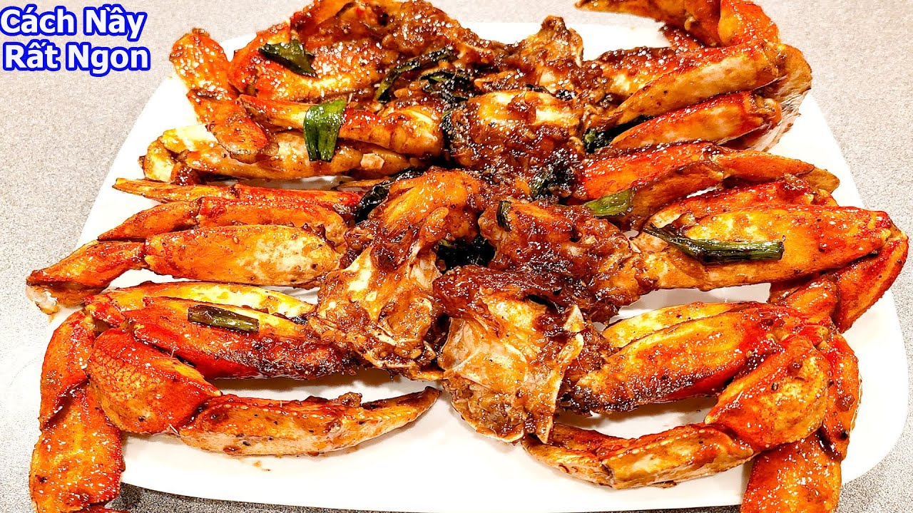 Cua Rang Me Làm Theo Cách Này, Rất Đơn giản và thơm Ngon. Perfect Fried Crab with Tamarind. #26
