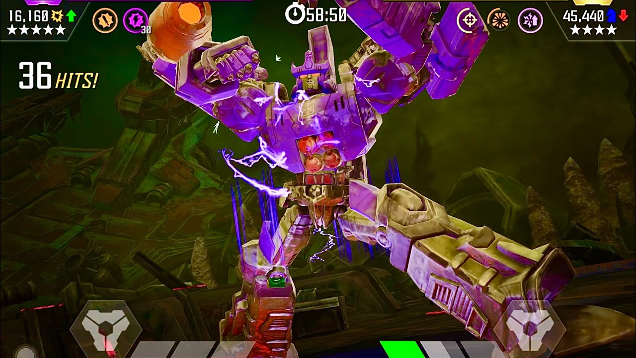Galvatron vs Dinobot AM D85 &mdash; Transformers: Forged to Fight
