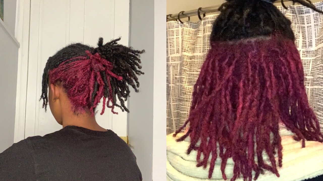 Hair paint Wax on Locs || Review
