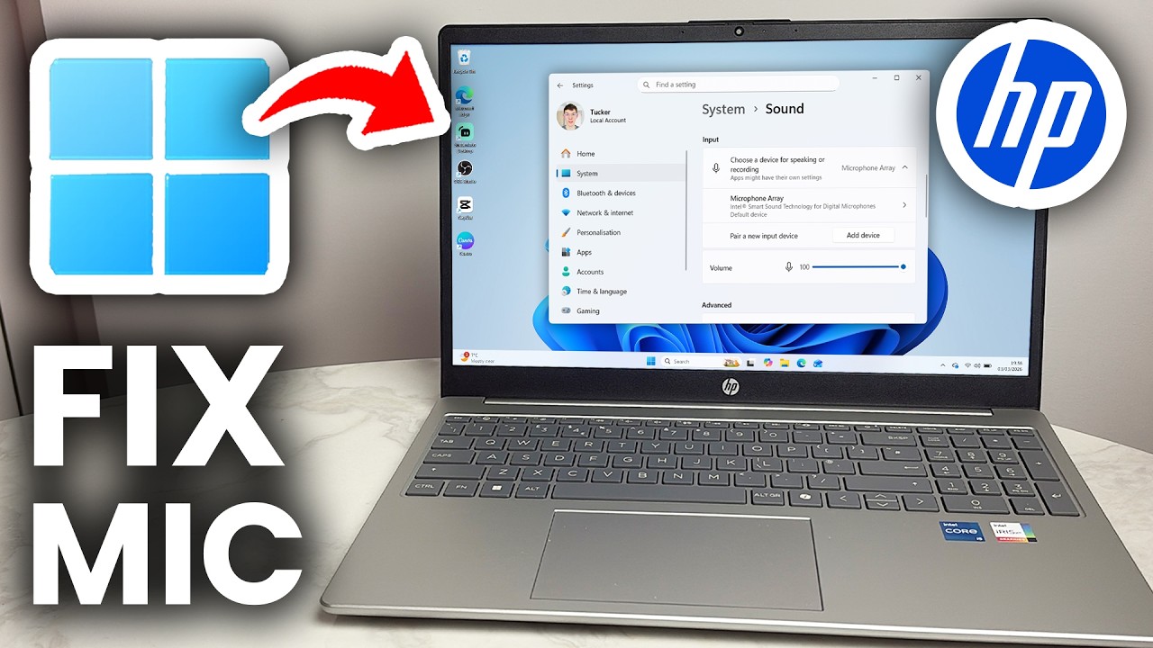 How To Fix Microphone Not Working On HP Laptop - Step By Step