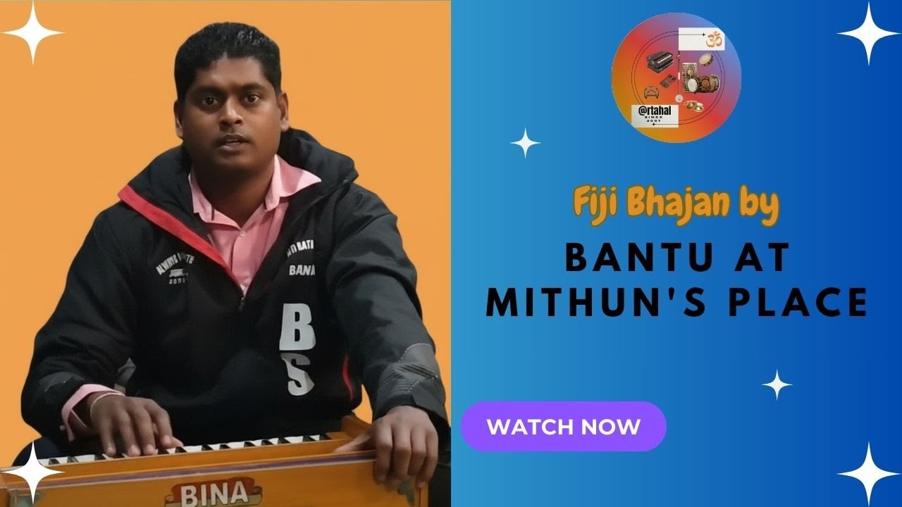 Fiji Bhajan by Bantu at Mithun Vikash Deo's place May 2019