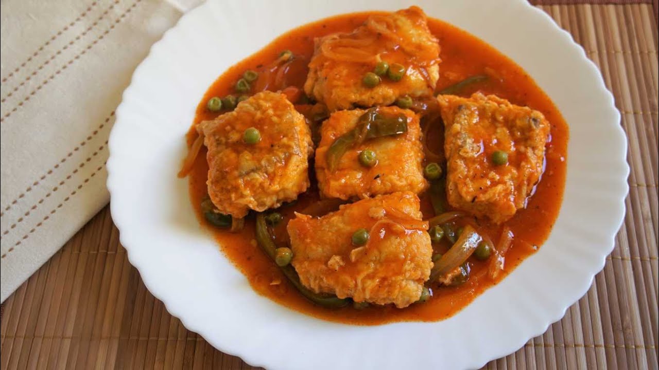 ESPECIAL SEMANA SANTA PESCADO EN SALSA DE TOMATE MUY F&Aacute;CIL