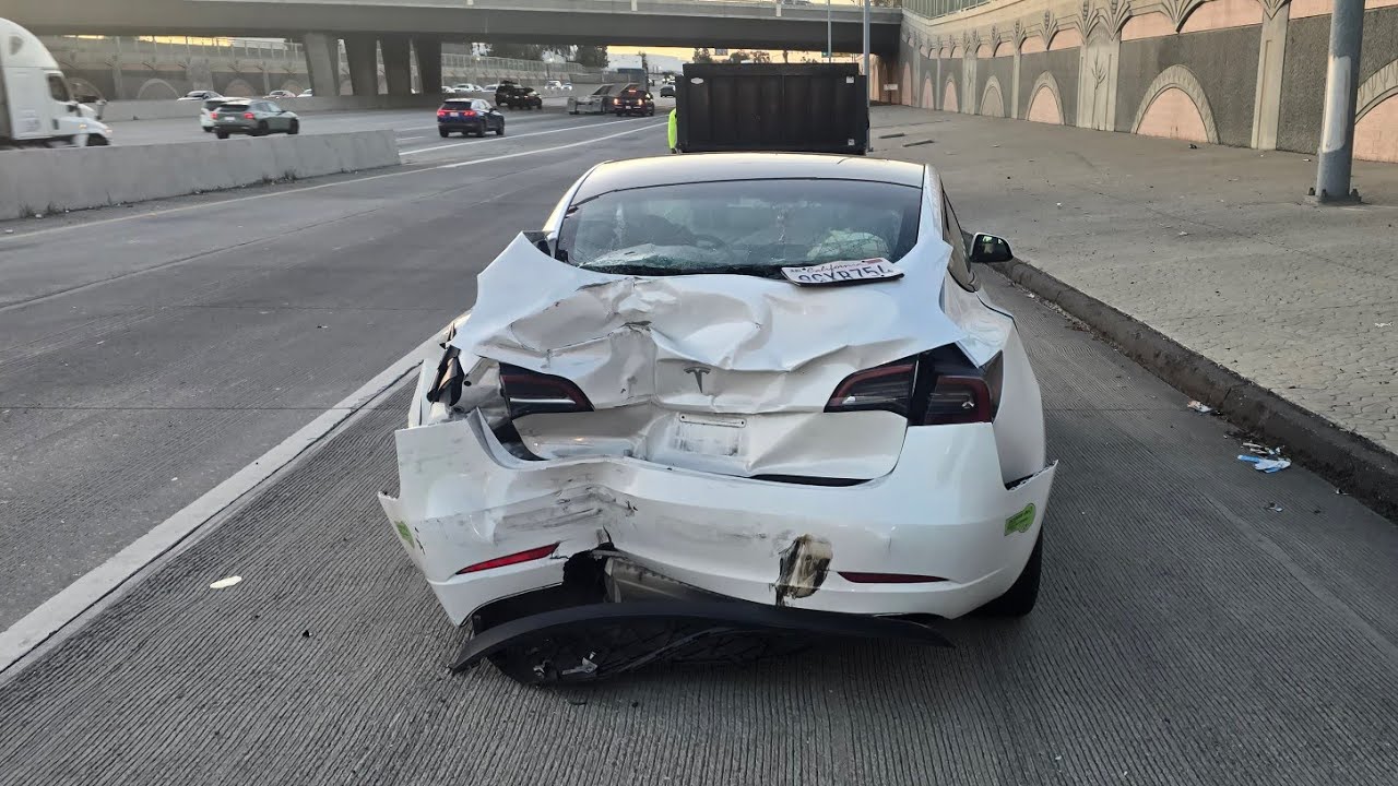 LDT #496    TESLA GOT RAMED  013026    #LIGHTDUTYTOW