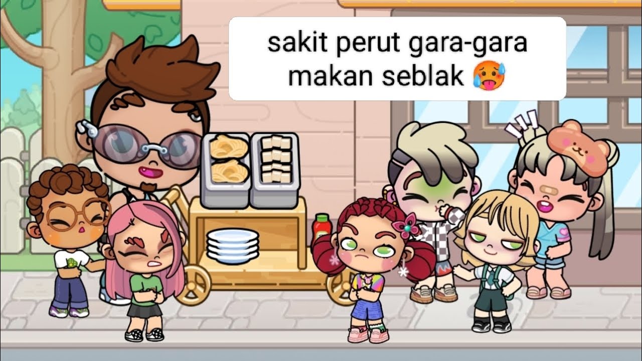 Sakit perut gara-gara makan seblak 🥵