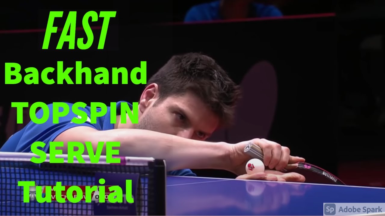 Fast Backhand Serve Tutorial | Topspin