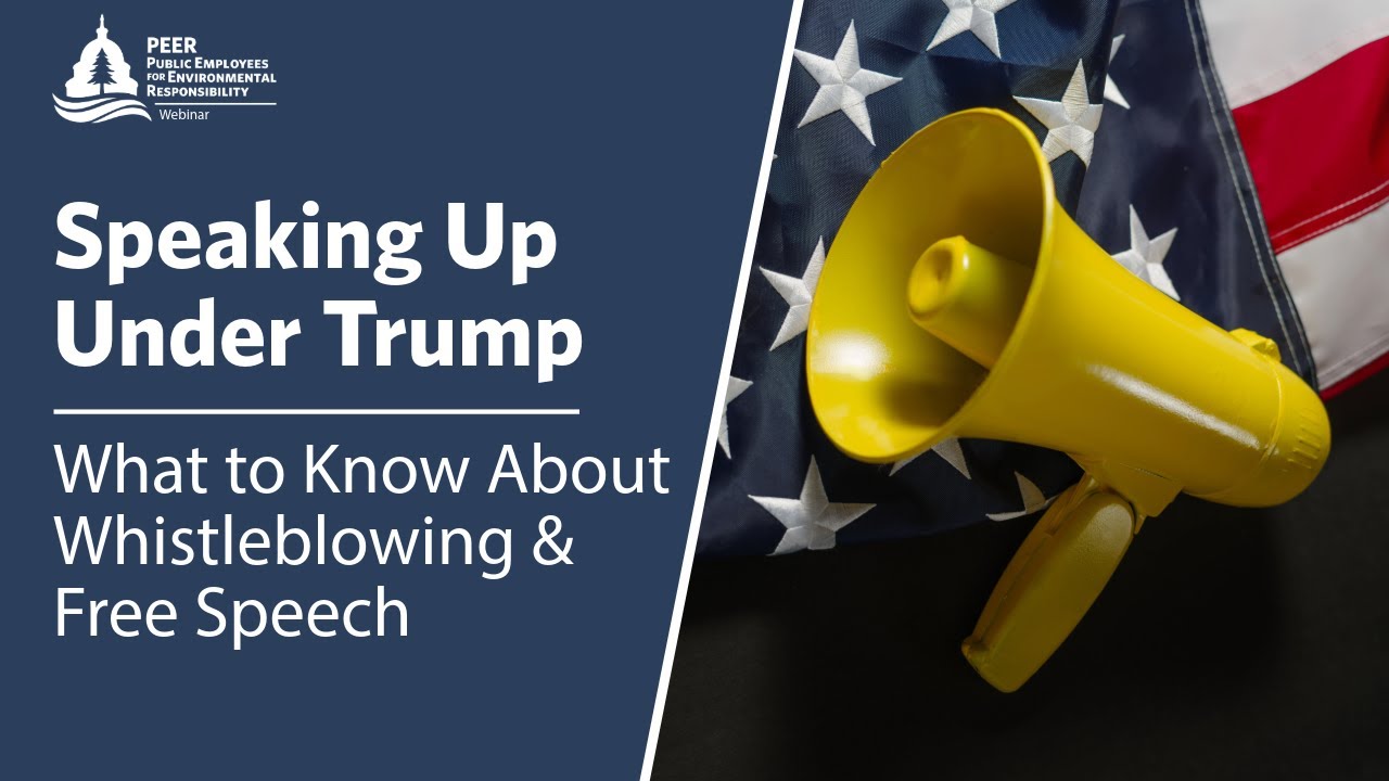 Speaking Up Under Trump: What to Know About Whistleblowing and Free Speech