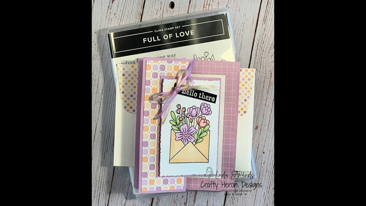 Full of love Z - fold card