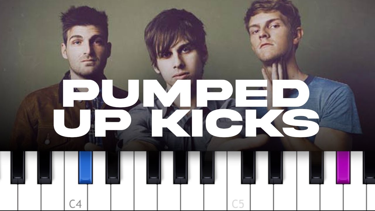 Foster The People - Pumped Up Kicks  (piano tutorial)