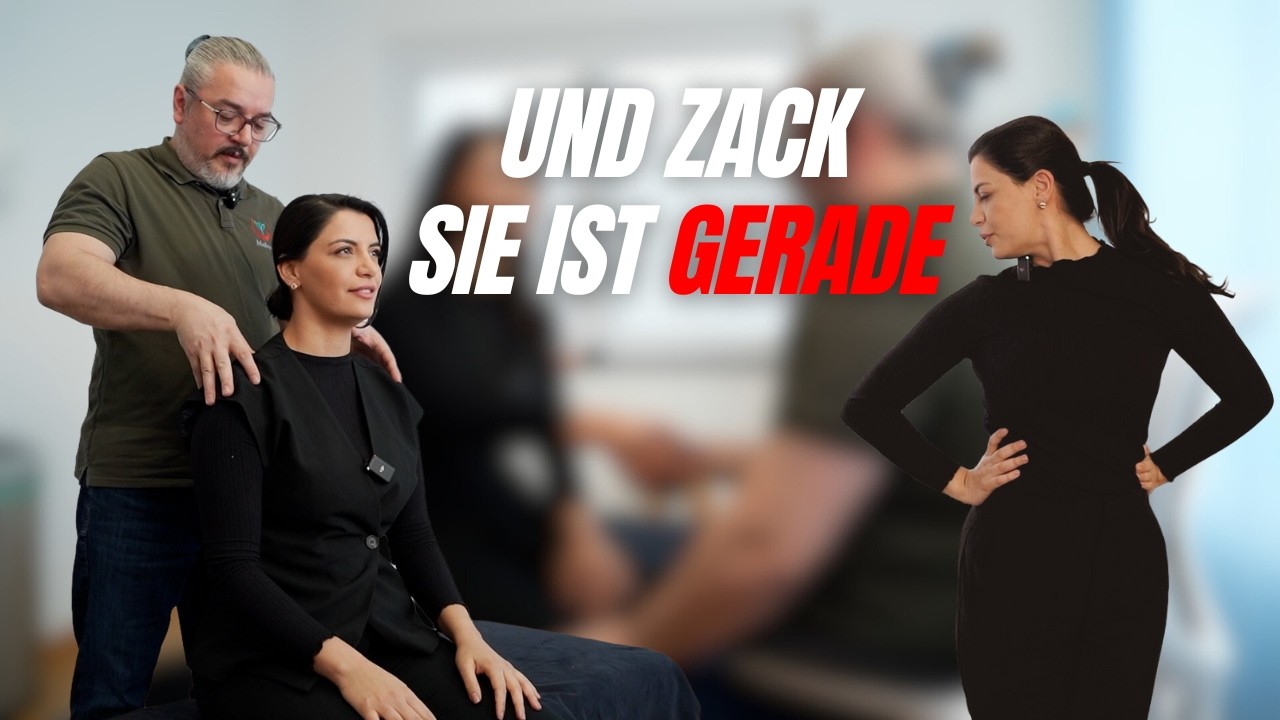 SO SCHNELL geht das: zack, wieder gerade!