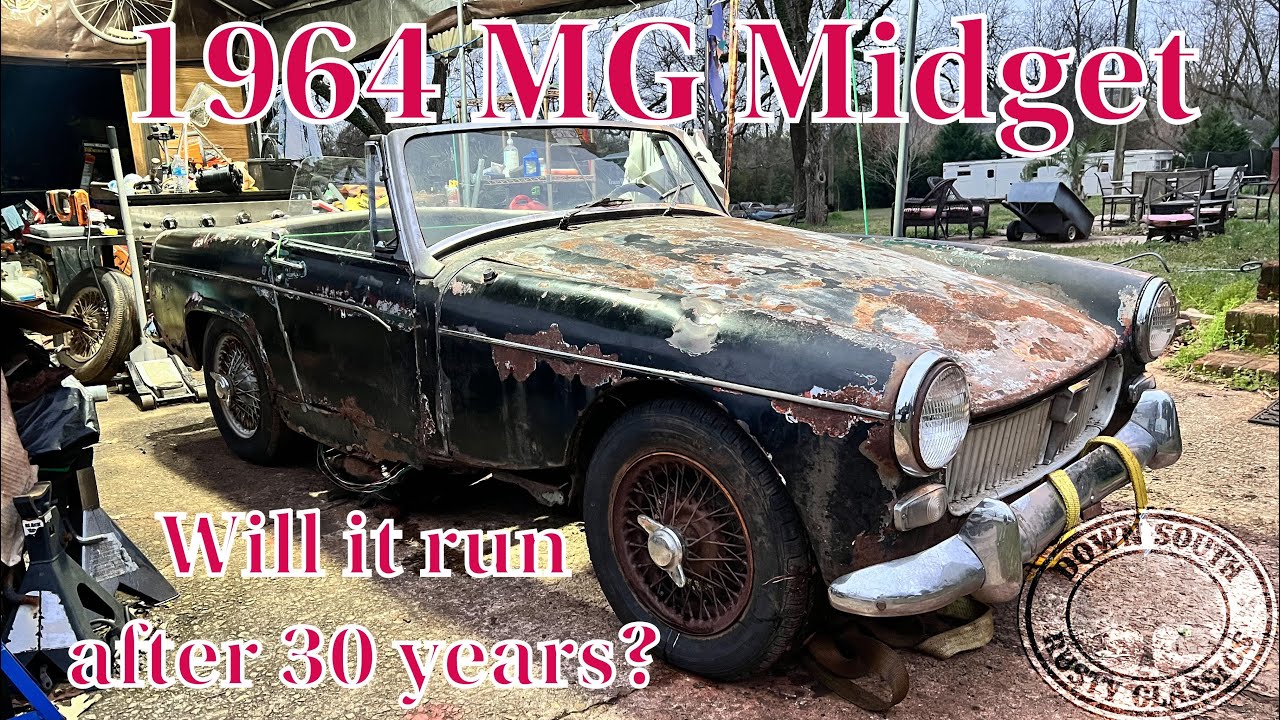 1964 MG Midget Mk II - будет ли он работать через 30 лет??? ￼