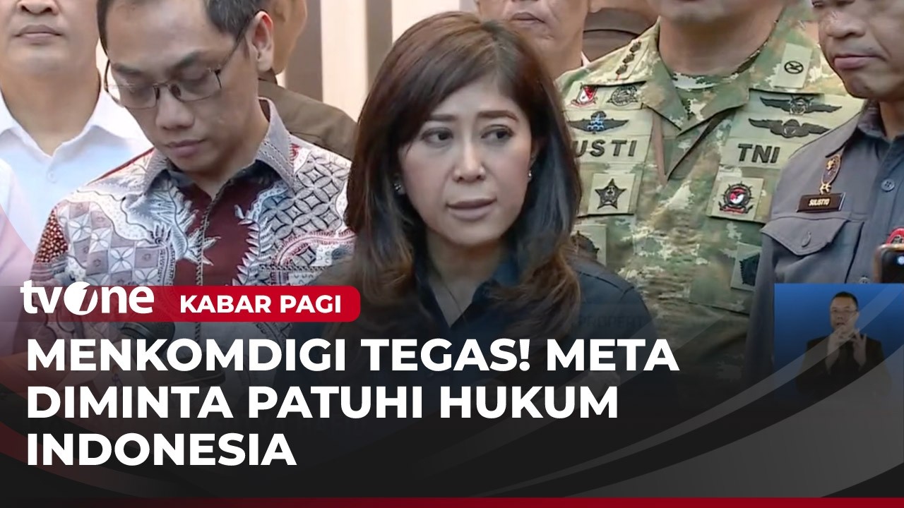 Menkomdigi Bersama Sejumlah Instansi Sidak Kantor Meta dan Sebut Belum Patuhi Regulasi | Kabar Pagi