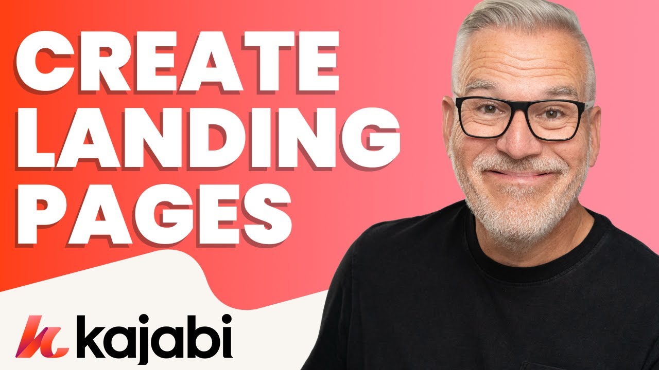 How to build a landing page in Kajabi