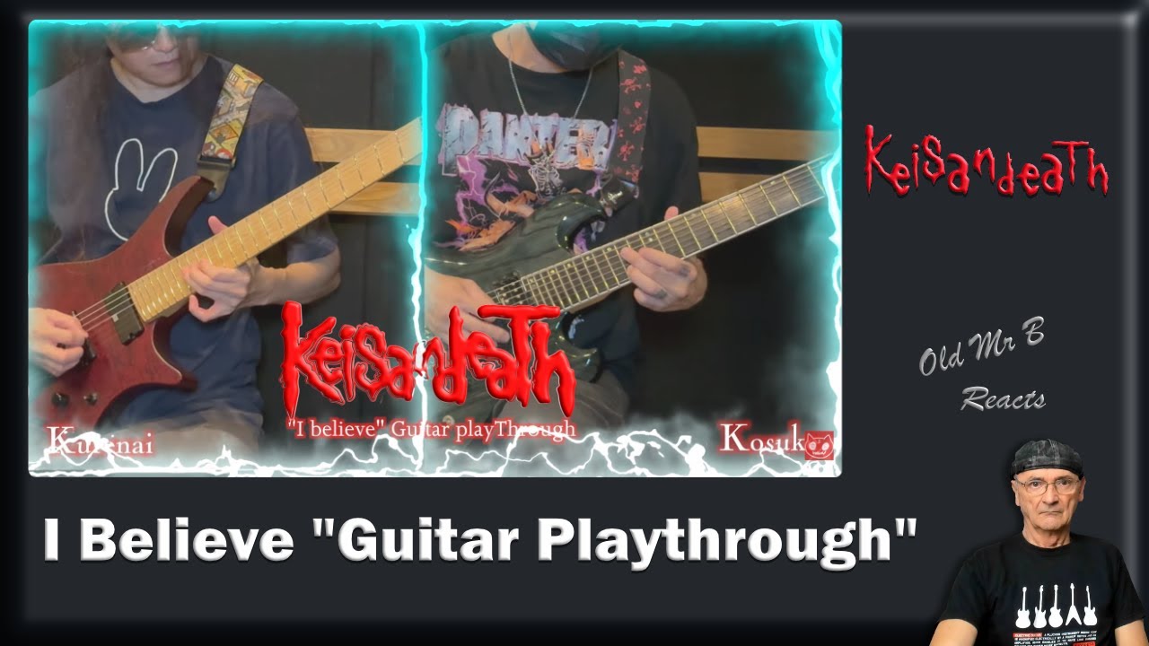 Keisandeath - I Believe "Guitar Play through" (Реакция)