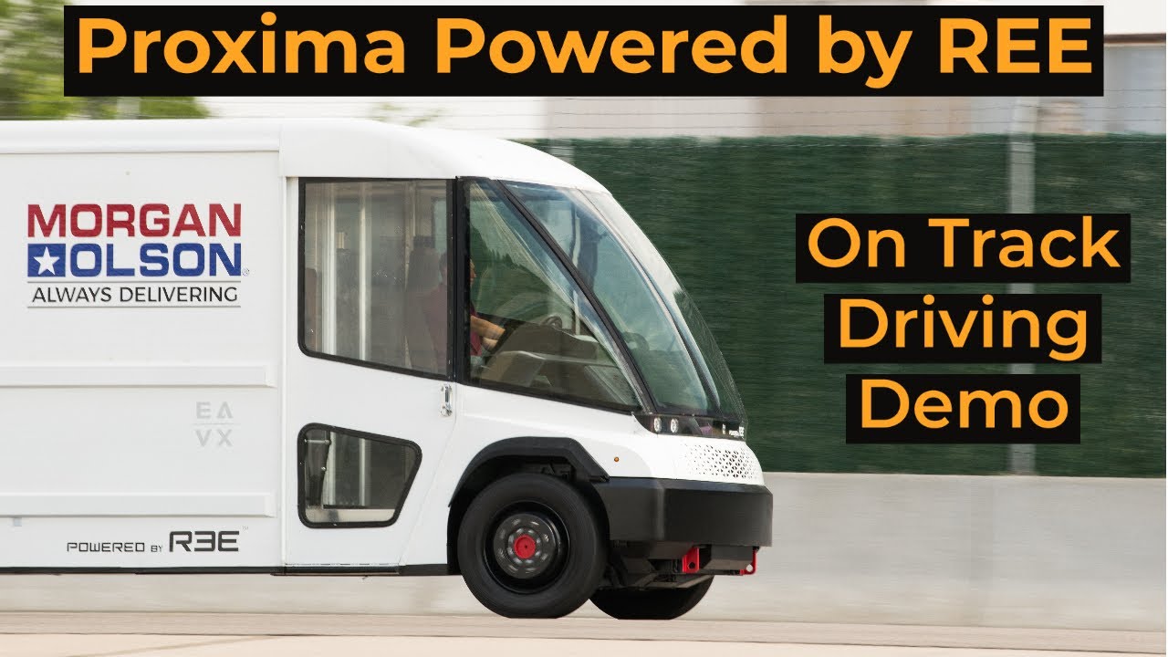 Proxima Powered by REE - On track driving demo