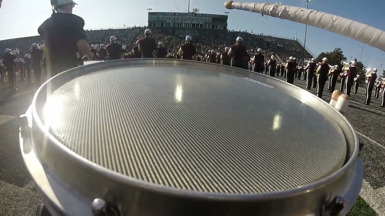 CMU Drumline Snare Cam 2024