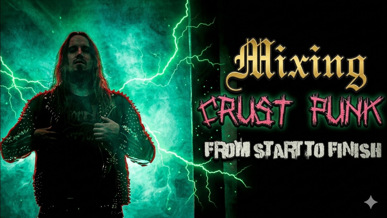 Mixing CRUST PUNK Properly! From Start To Finish