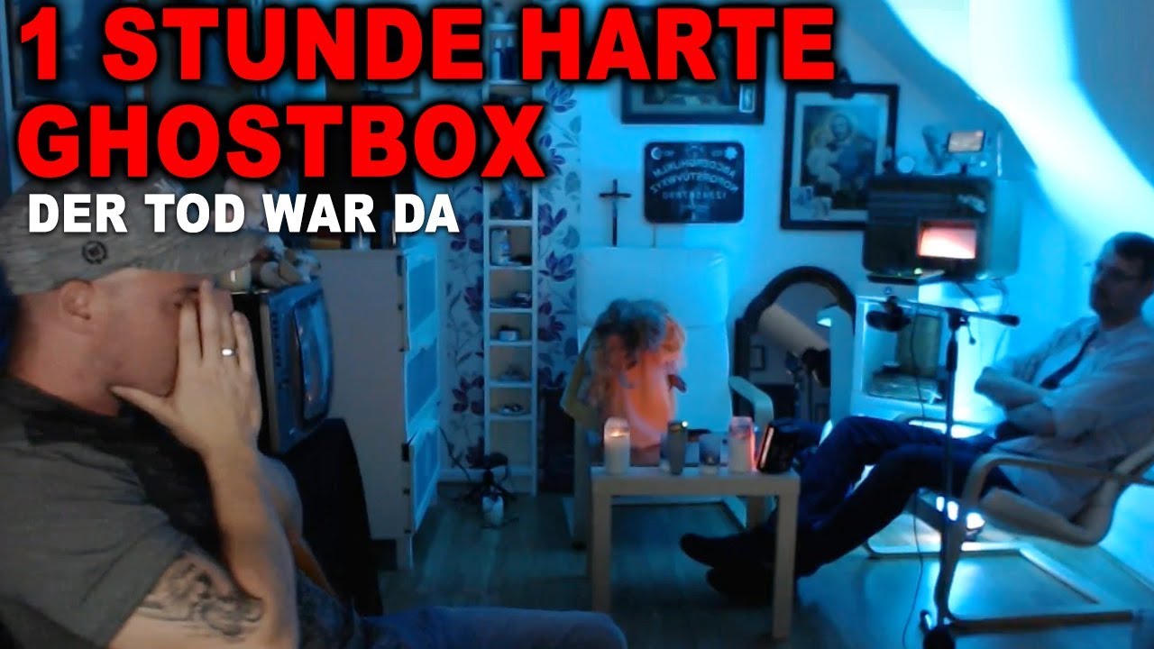 1 STUNDE GHOSTBOX EXTREM - Livestream von Twitch mit Ouija