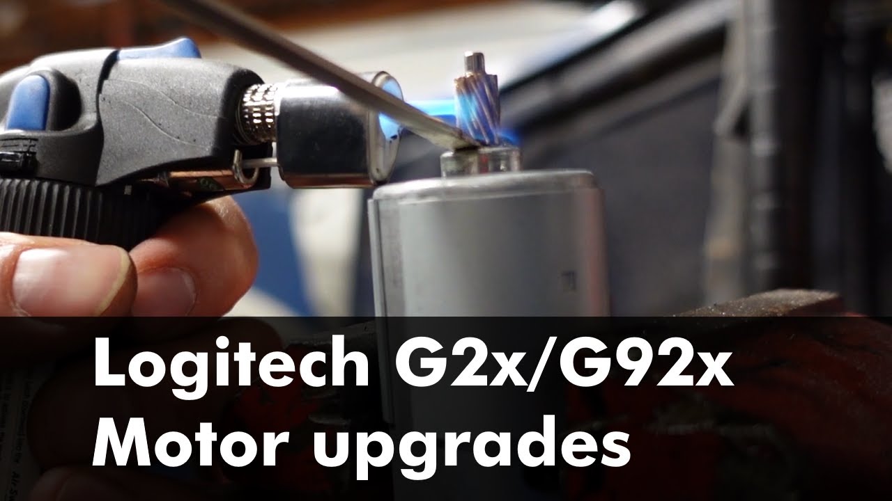 Моторные обновления Logitech G2x/G92x