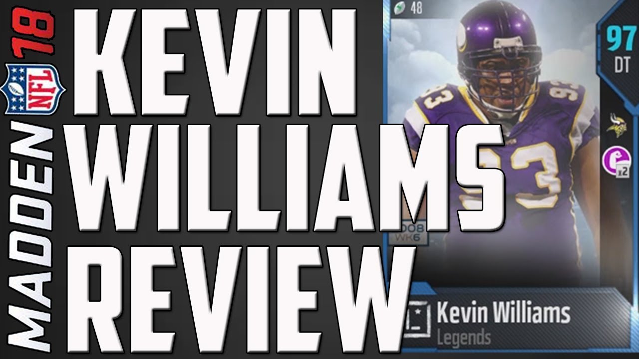 How Good is 96 Overall Kevin Williams? MUT 18 Card Review