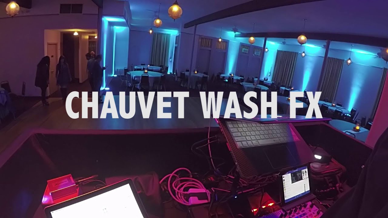 Chauvet Wash FX Review | Quick Demo Of The Lights In Action