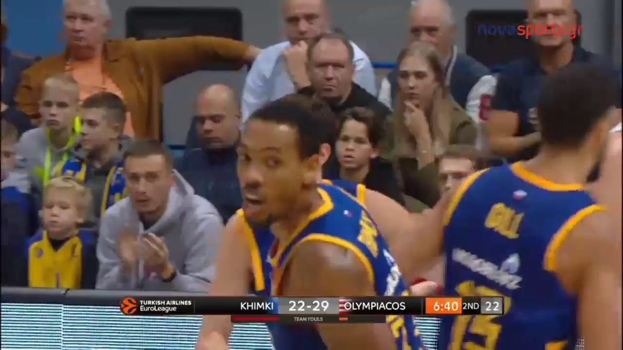 Χίμκι - Ολυμπιακός 66-87 Highlights Euroleague 1η αγ. {12.10.2018}