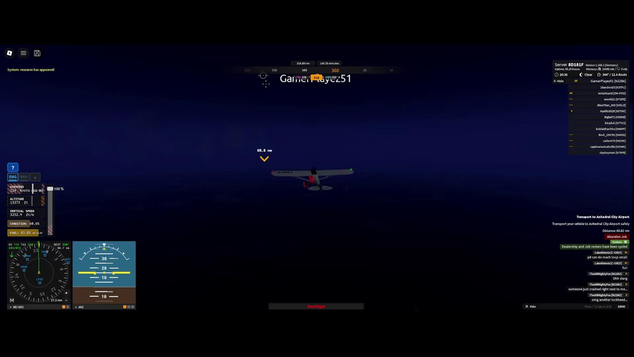 *NEW UPDATE* Flying across the map in every plane in Aeronautica stream #150