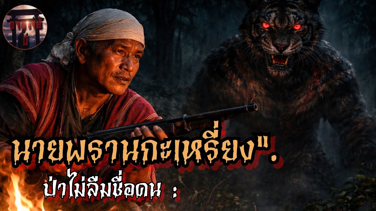 อาจารย์ผี| นายพรานกะเหรี่ยงป่าไม่ลืมชื่อคน@พระจันทร์เต็มดวง29 #เล่าเรื่องผี #horror #the #movie 