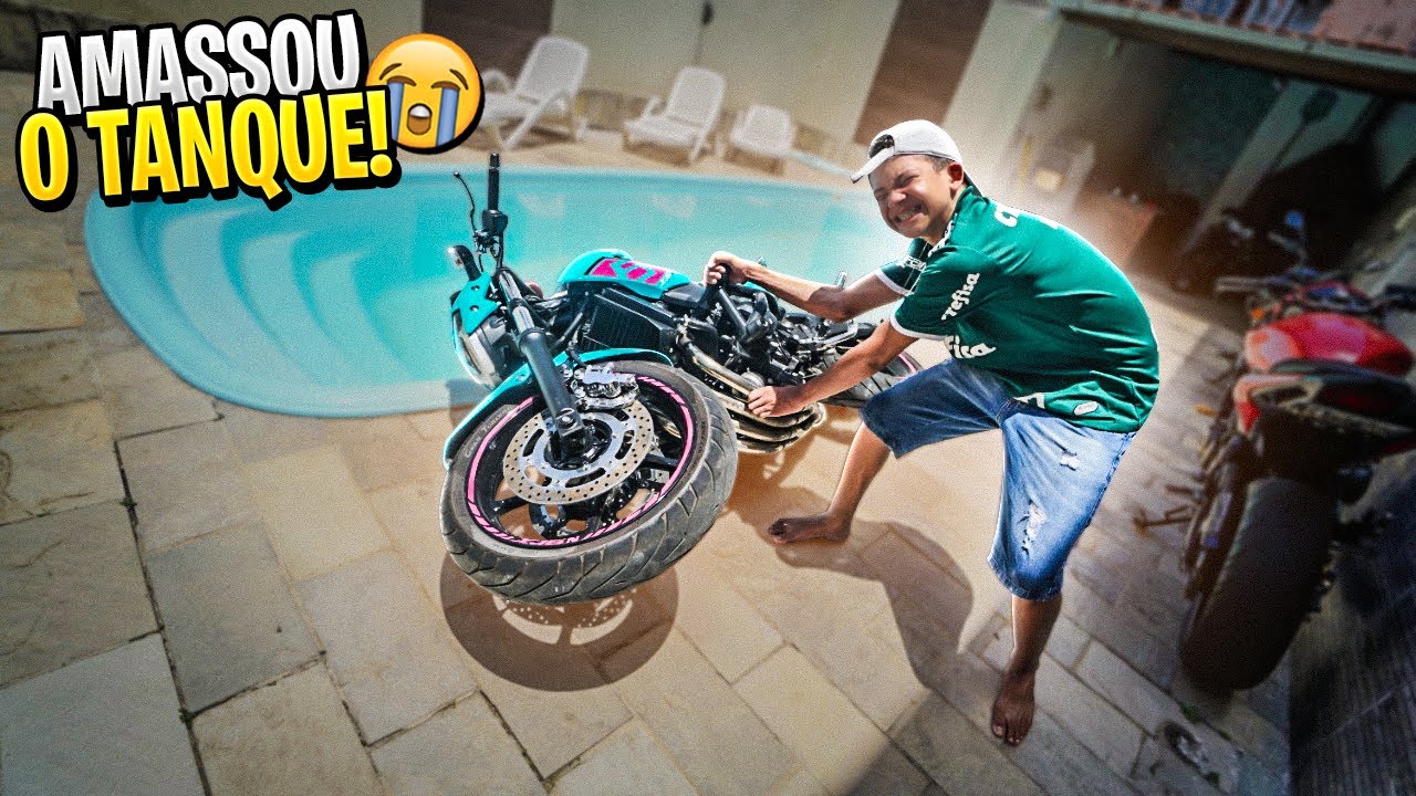 KIM DERRUBOU A MINHA XJ6 E SE MACHUCOU! *NÃO É CLICK BAIT*