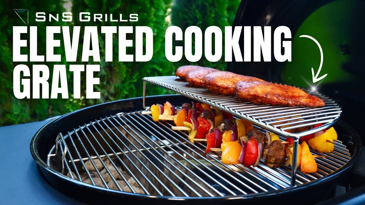 Elevated Cooking Grate From SNS Grills - Best BBQ Accessories