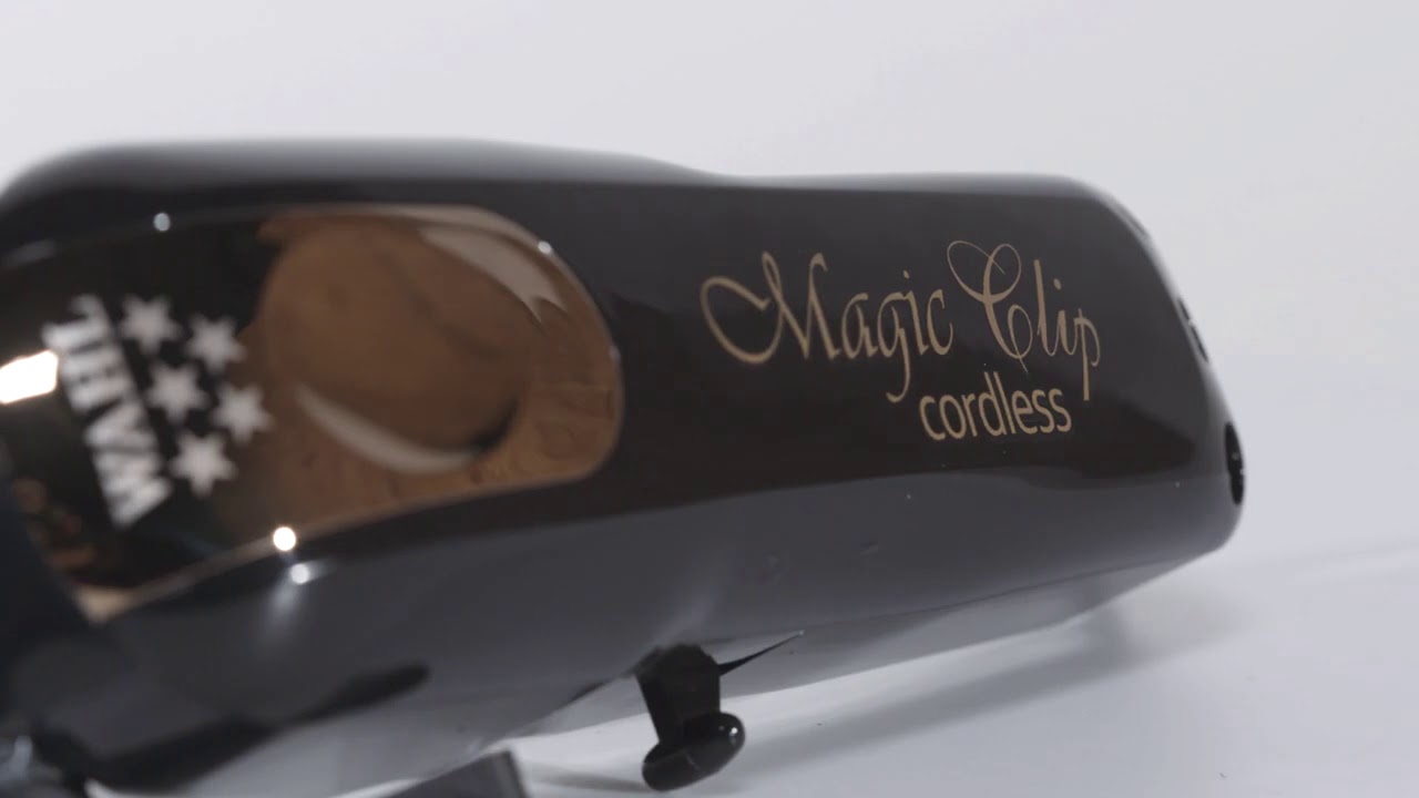 Wahl Black and Gold Cordless Magic Clip