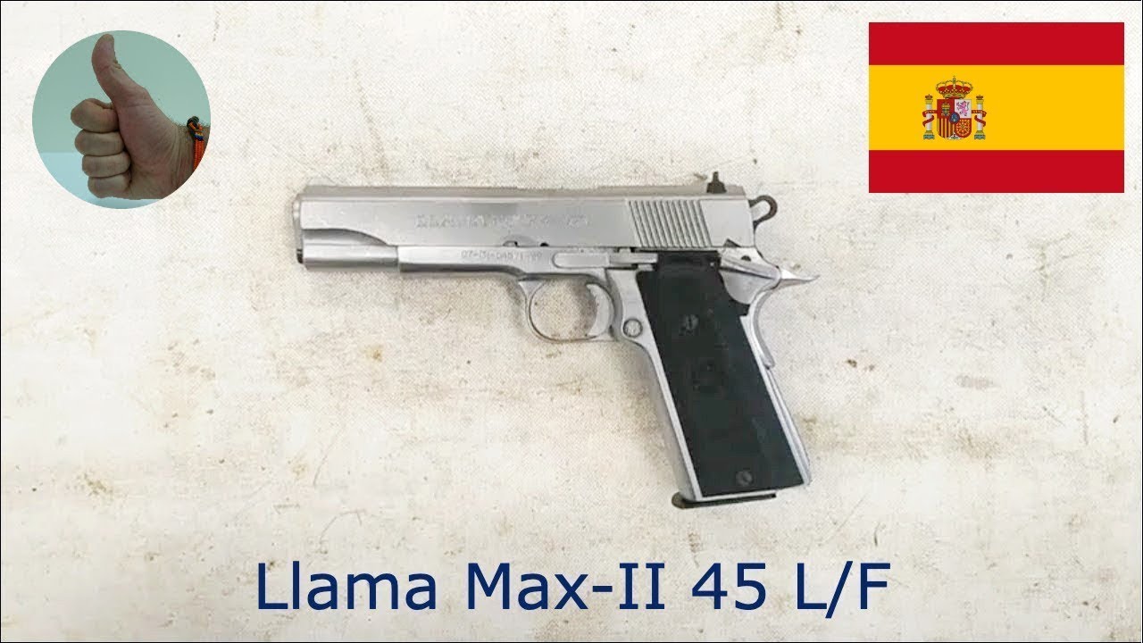 Llama Max-II 45 L/F, .45 ACP (.45 Auto)