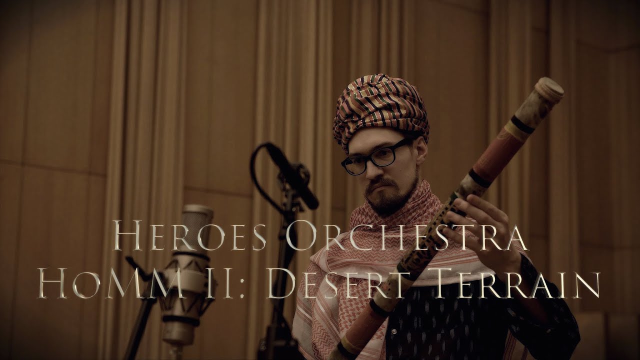 Heroes Orchestra - Desert theme from HoMM II | 4K