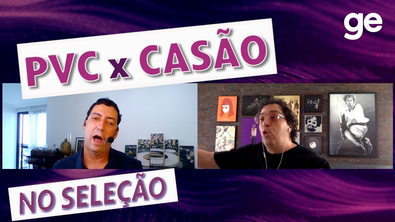 PVC E CASAGRANDE DISCUTEM AO VIVO NO SPORTV | ge.globo