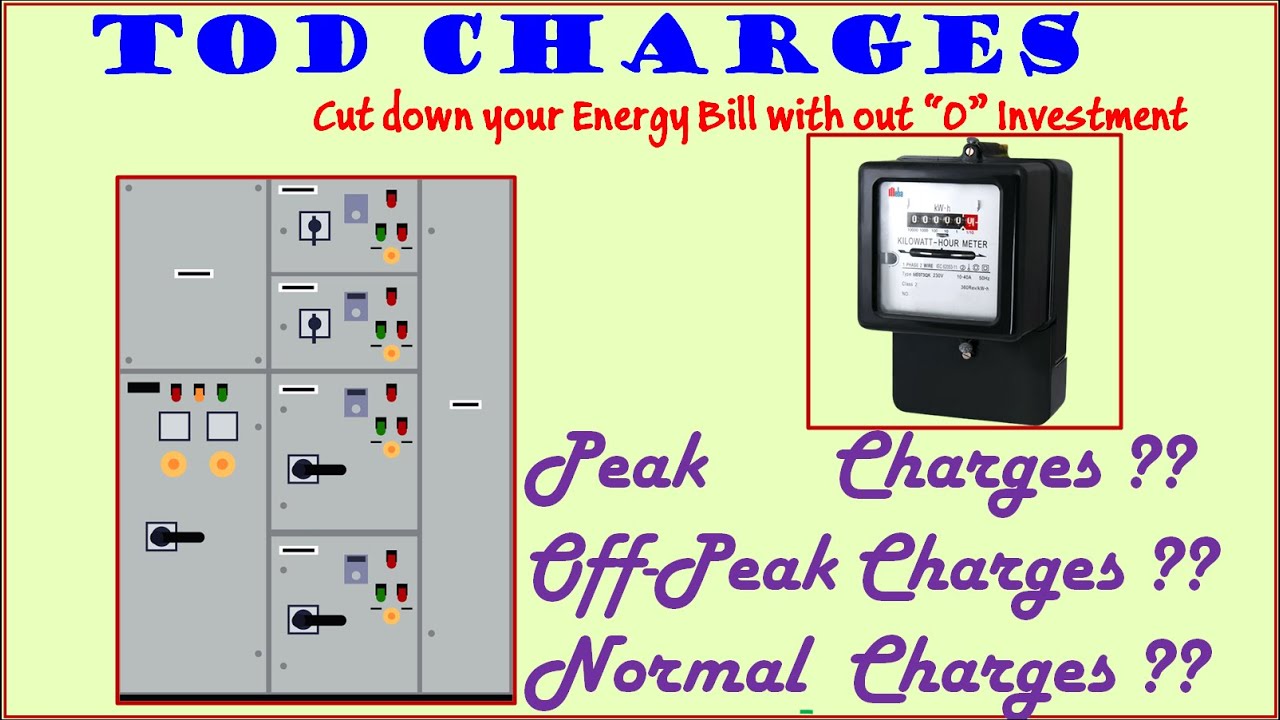 what is TOD charges | How to reduce electricity bill without investment