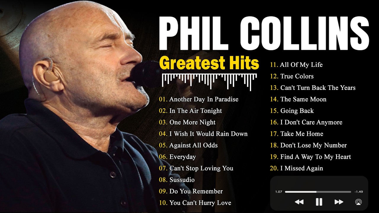 Phil Collins Greatest Hits Full Album 2026 - The Best Of Phil Collins #classicrock #r19