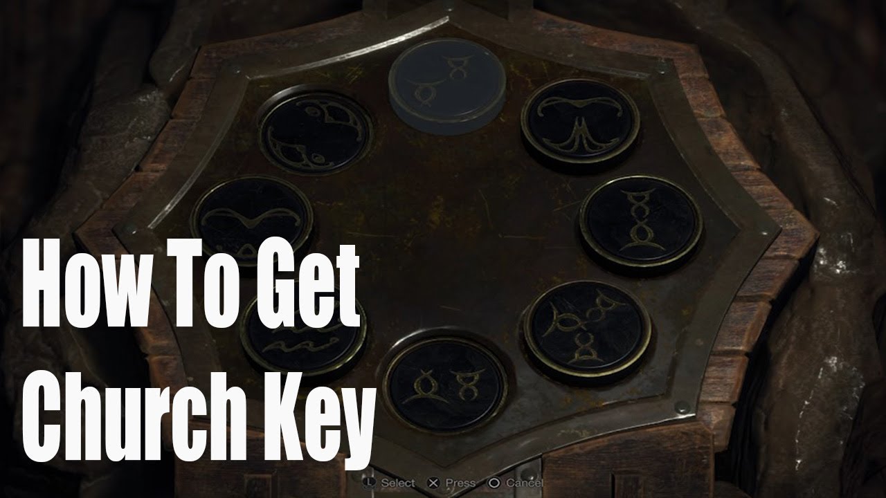 Resident Evil 4 Remake - Get Church Key Puzzle Solution