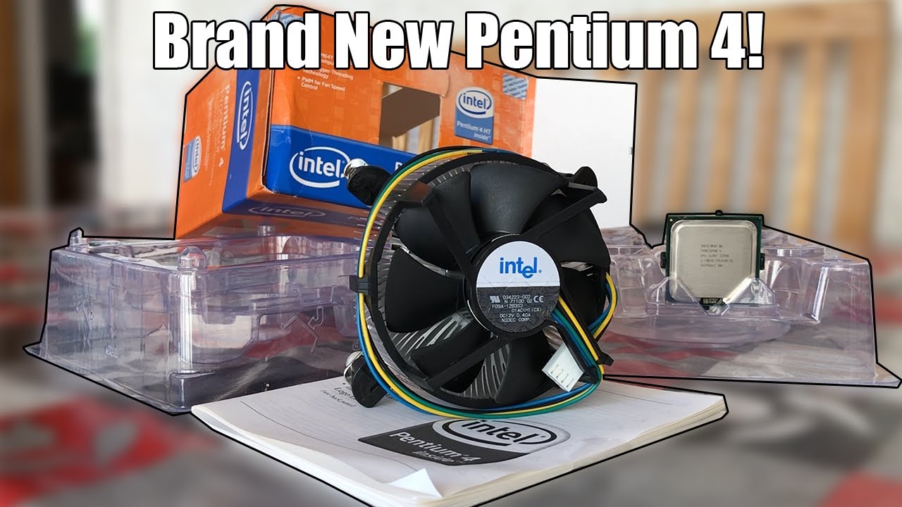 Unboxing a Brand New Pentium 4 from 2006...