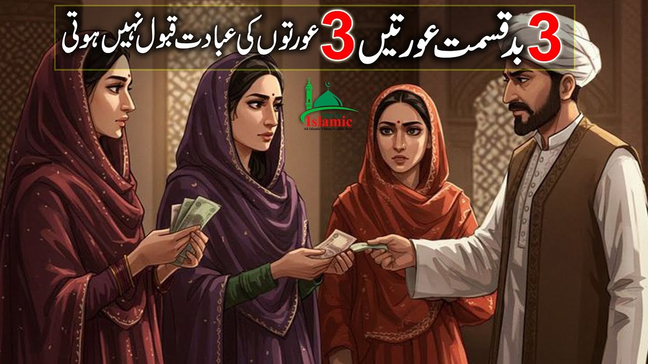 3 Badqismat Aurtain | 3 Auraton Ki ibadat Qabool Nahi Hoti ? | 