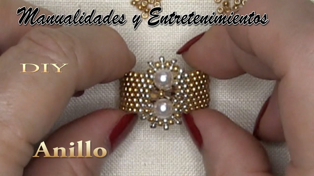DIY - Anillo dos perlas